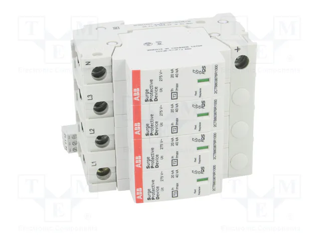 ABB OVRT24L40-275PTSQS Protector de sobretensión SPD Tipo 2 230/400V