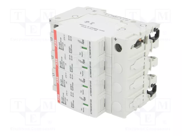 ABB OVRT24L40-275PTSQS Protector de sobretensión SPD Tipo 2 230/400V