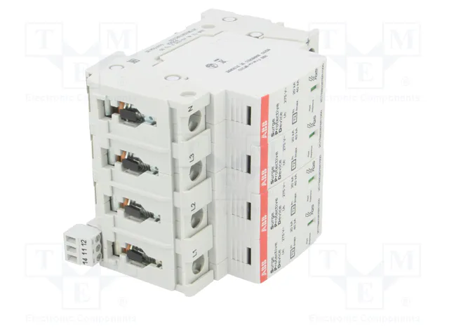 ABB OVRT24L40-275PTSQS Protector de sobretensión SPD Tipo 2 230/400V