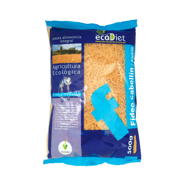 Nova Diet Fideo-Cabellín Ecodiet Integral 500 g