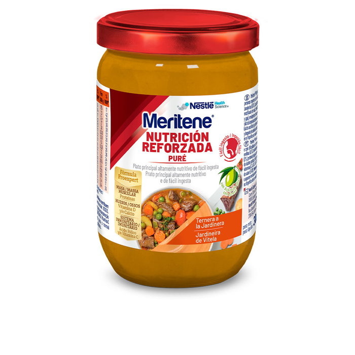 Meritene PURÉ tarro #ternera a la jardinera 300 gr Meritene PURÉ tarro #ternera a la jardinera 300 gr