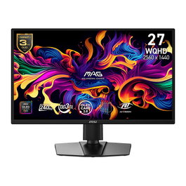 MSI MAG 272QPDE QD-OLED X24 Monitor Gaming 26,5 pulg WQHD 240Hz Negro
