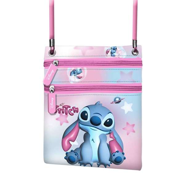 Karactermania Lilo y Stitch Bolso Action V. Cosmi Bandolera Pequeño 17x15x4cm Rosa PVC Karactermania Lilo y Stitch Bolso Action V. Cosmi Bandolera Pequeño 17x15x4cm Rosa PVC