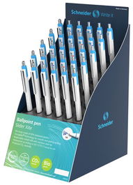 Boligrafo Schneider Slider Xite Xb Expositor De 30 (15X Azul, 10X Negro, 3X Rojo, 2X Verde)