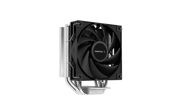DeepCool AG400 - Ventilador de CPU, Refrigerador de Aire, 120mm, 4 Tubos de Calor, Compatible con Intel LGA 1150/1151/1155/1200/1700 y AMD AM4/AM5, PWM, Color Negro