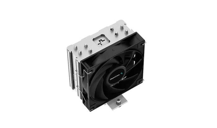 DeepCool AG400 - Ventilador de CPU, Refrigerador de Aire, 120mm, 4 Tubos de Calor, Compatible con Intel LGA 1150/1151/1155/1200/1700 y AMD AM4/AM5, PWM, Color Negro