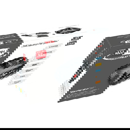 Bosch Arranque 18V 2,5 Ah + AL 18V-20 Bosch Arranque 18V 2,5 Ah + AL 18V-20