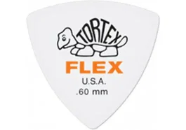 DUNLOP Tortex Flex / Triangle Púas de Guitarra, 72 Unidades, 0,60Mm