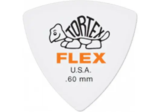 DUNLOP Tortex Flex / Triangle Púas de Guitarra, 72 Unidades, 0,60Mm DUNLOP Tortex Flex / Triangle Púas de Guitarra, 72 Unidades, 0,60Mm