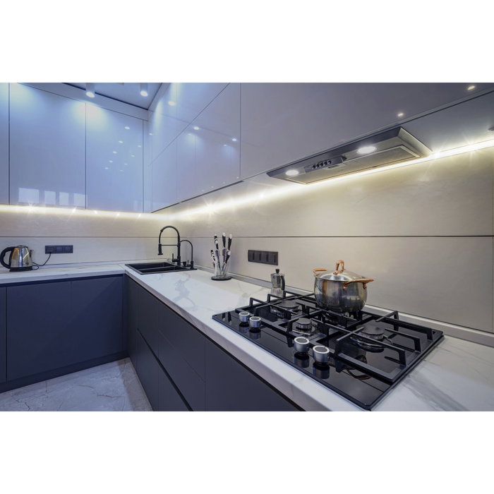 Ansmann Tira LED con Sensor, 2m, 60 LEDs, Blanco Cálido