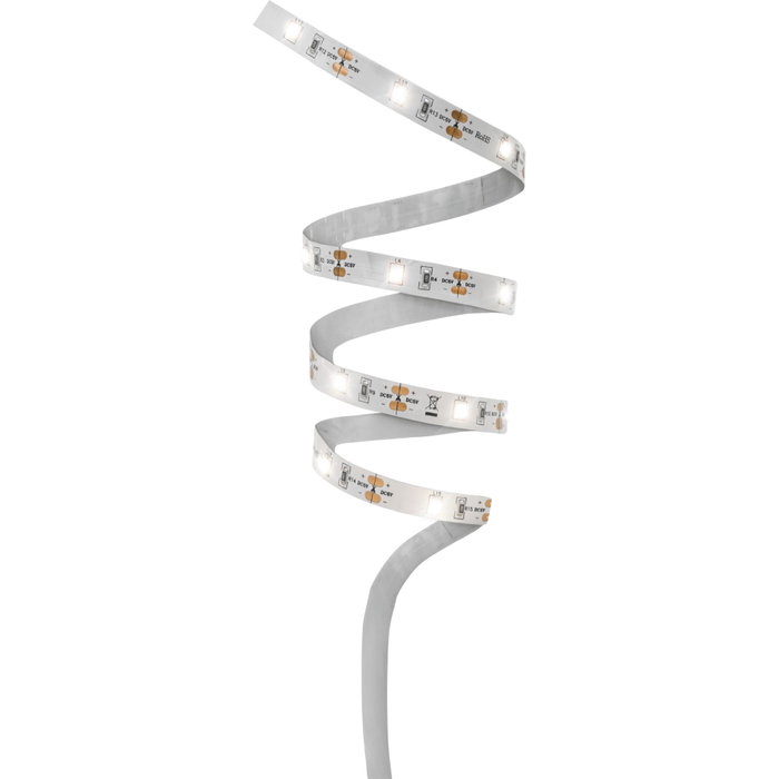 Ansmann Tira LED con Sensor, 2m, 60 LEDs, Blanco Cálido