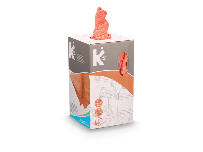 Arte Regal Set de 12 Paños de Microfibra Naranja 30x23cm Arte Regal Set de 12 Paños de Microfibra Naranja 30x23cm