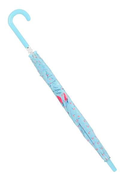 Safta Paraguas Manual 48 cm Blackfit8 "Mariposa" Poliéster 300D Azul Claro M