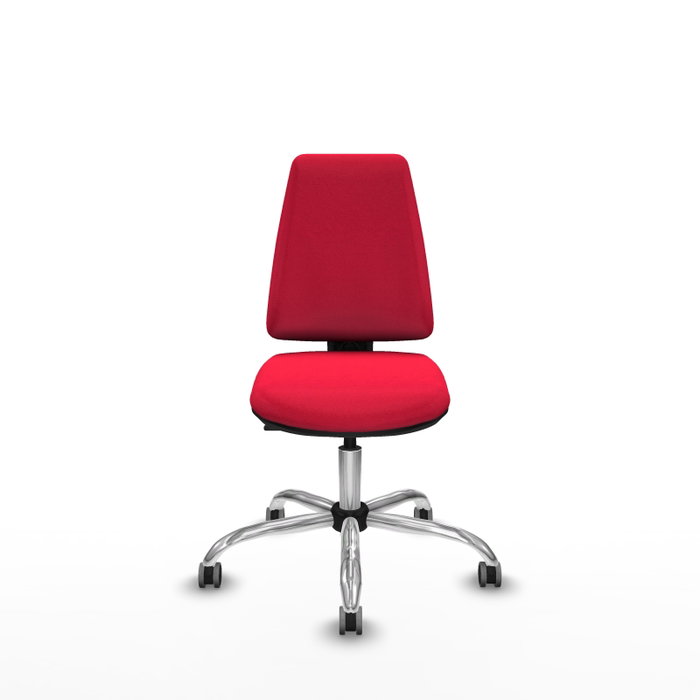 PIQUERAS Y CRESPO Silla de oficina Elche Roja sin brazos PIQUERAS Y CRESPO Silla de oficina Elche Roja sin brazos