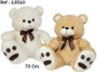 Beatriz Peluche Oso Pies Grandes 70cm - Modelos Surtidos