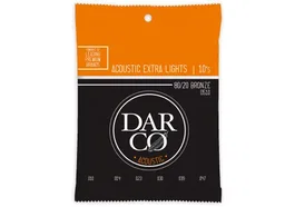 Darco Juego Acústica Bronze 80/20 Extra Light 10-47 para Guitarra