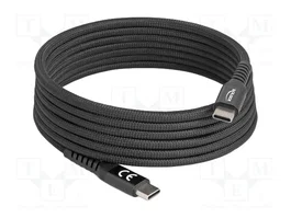 DeLOCK Cable USB Type-C a USB Type-C 2 m 60 W Negro