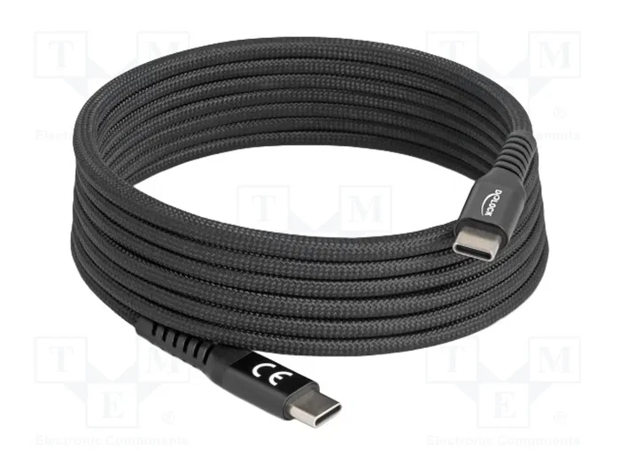DeLOCK Cable USB Type-C a USB Type-C 2 m 60 W Negro DeLOCK Cable USB Type-C a USB Type-C 2 m 60 W Negro