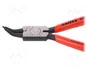 KNIPEX Alicates para anillos internos angulares 8÷13mm