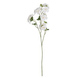 Flor Azalea Blanco Poliéster-Polietileno 92 cm (Set de 24)