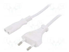 ESPE Cable de alimentación H03VVH2-F CEE 7/16 a IEC C7 1,2m