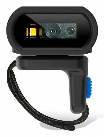 Newland WD4 Lector de códigos de barras anular/bluetooth, manos libres 1D/2D para uso portátil, color negro