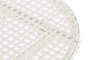 DKD Home Decor Set de 3 Sillas de Ratán Sintético Blanco con Cojines