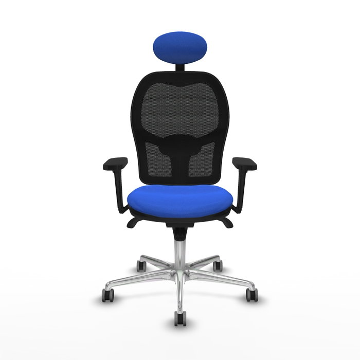 PIQUERAS Y CRESPO Silla de oficina Jorquera Azul y Negro PIQUERAS Y CRESPO Silla de oficina Jorquera Azul y Negro