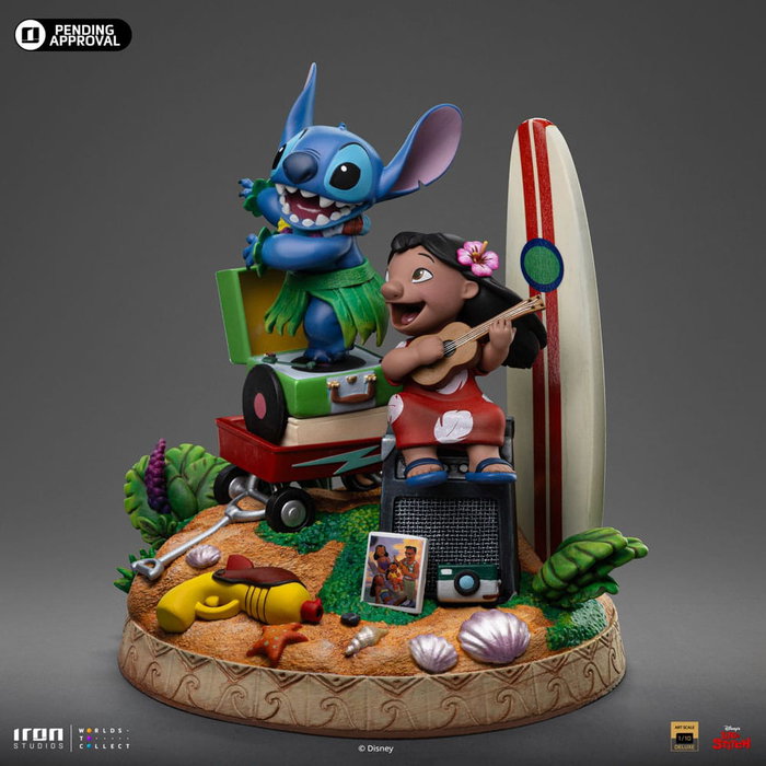Lilo & Stitch Estatua 1/10 Deluxe Art Scale Lilo & Stitch 20 cm