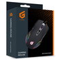 Conceptronic DJEBBEL03B Gaming USB Maus Óptico 7200 DPI para Juegos, 7 Botones Programables, Iluminación RGB, Ergonómico Mano Derecha, Negro