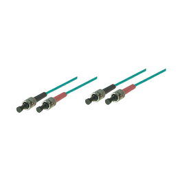 GoodConnections Patchkabel LWL Duplex OM3 Multimode 50/125 ST/ST 5m