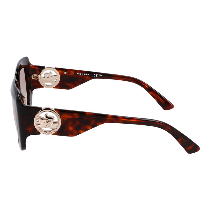 LONGCHAMP LO753S-N-242 Gafas de sol para mujer con cristal marrón