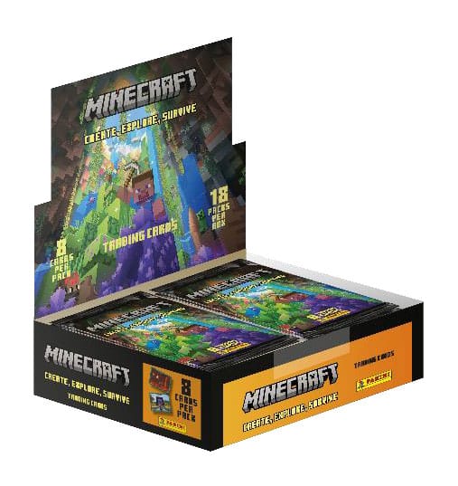 Panini Minecraft - Create, Explore, Survive Expositor de Flow Packs (18) Panini Minecraft - Create, Explore, Survive Expositor de Flow Packs (18)