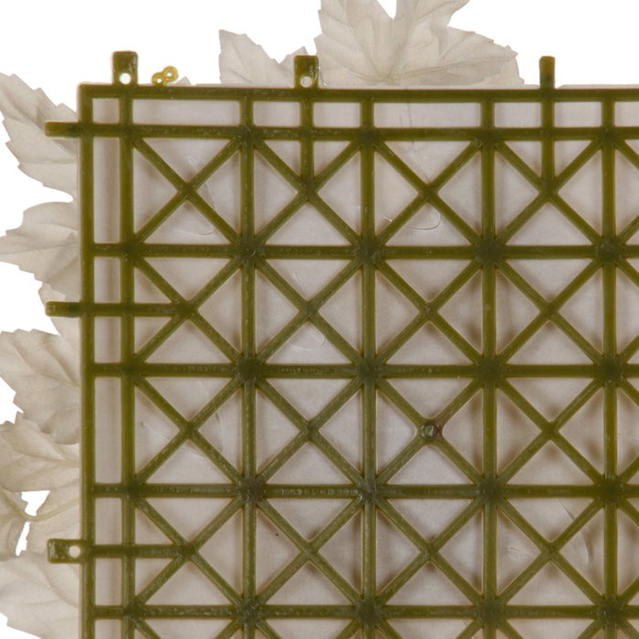 Panel Blanco Pvc Jardín 30 X 30 cm (Set de 12)