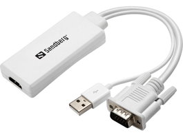 SANDBERG Conversor VGA+Audio a HDMI 508-78