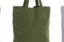 DKD Home Decor Bolsa Urban Algodón y Eva Colores Surtidos (Beige, Verde, Lila) 15 cm Largo x 40 cm Alto x 38 cm Ancho - Pack 6 Unidades