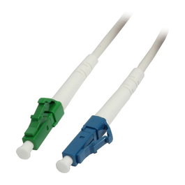 Synergy21 Patchcord de Fibra Óptica S215637, 3 metros, OS2 Monomodo, LC-LC(APC), 9/125 micras, Blanco, LSZH, G657.A2
