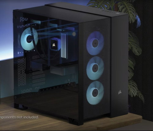 Corsair 6500D AIRFLOW Caja Semitorre Doble Cámara Negra