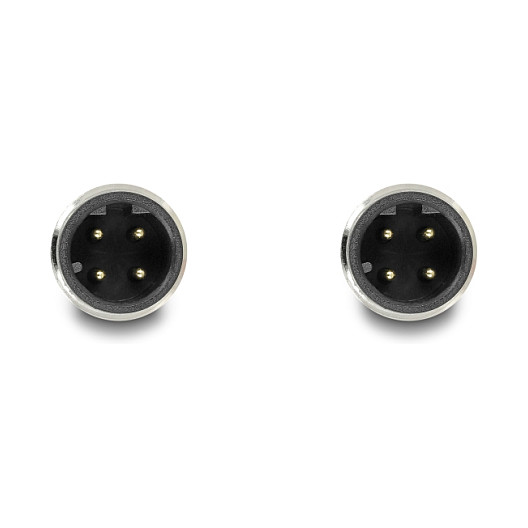 DeLOCK Cable M12 Codificado D 4 Pin Macho a Macho PUR (TPU) 1 m