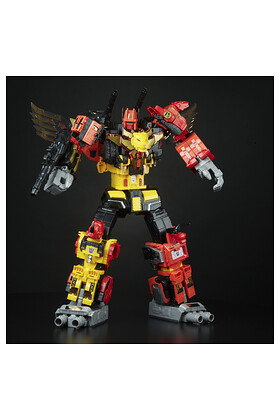 Hasbro Transformers Power of the Primes Predaking Combiner Titan Class Set de 5 figuras