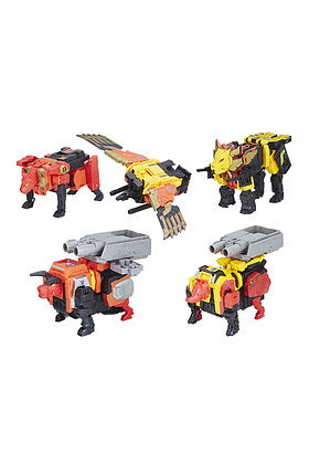 Hasbro Transformers Power of the Primes Predaking Combiner Titan Class Set de 5 figuras