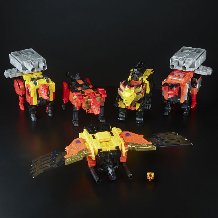HASBRO Power of the Primes Predaking Combiner Set Figuras Transformers 45cm