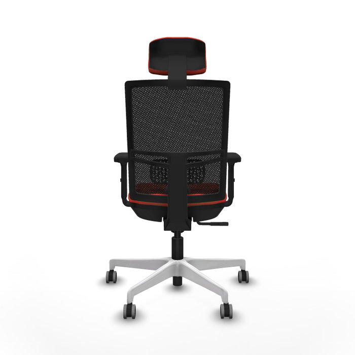 PIQUERAS Y CRESPO Silla de oficina Yunquera Naranja oscuro y Negro PIQUERAS Y CRESPO Silla de oficina Yunquera Naranja oscuro y Negro