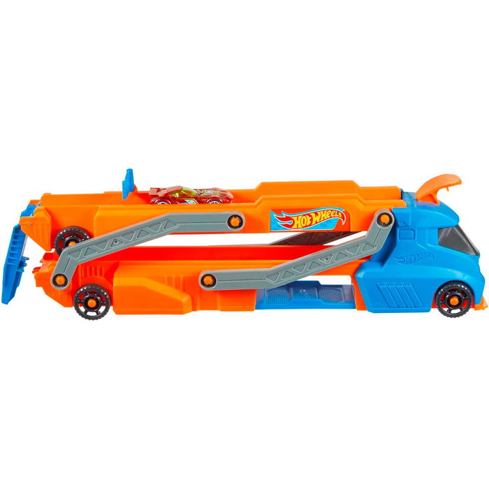 HOT WHEELS Camión Transportador Pista Velocidad HYT83