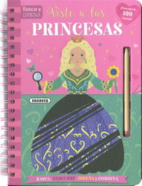 SUSAETA EDICIONES, Princesas (Rasca y Combina)