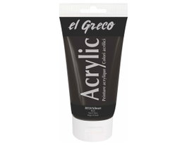 Kreul Pintura Acrílica el Greco Negro 150ml