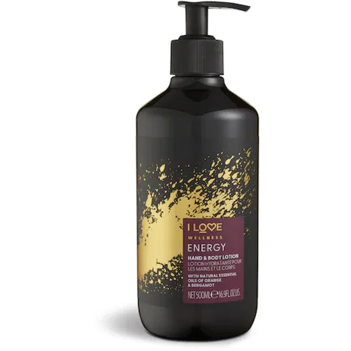 I Love Wellness Energy Loción Hidratante y Suavizante Naranja & Bergamota 500 ml I Love Wellness Energy Loción Hidratante y Suavizante Naranja & Bergamota 500 ml