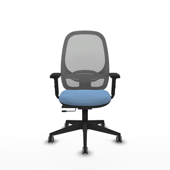 PIQUERAS Y CRESPO Silla de oficina Cilanco Azul cielo y Gris PIQUERAS Y CRESPO Silla de oficina Cilanco Azul cielo y Gris