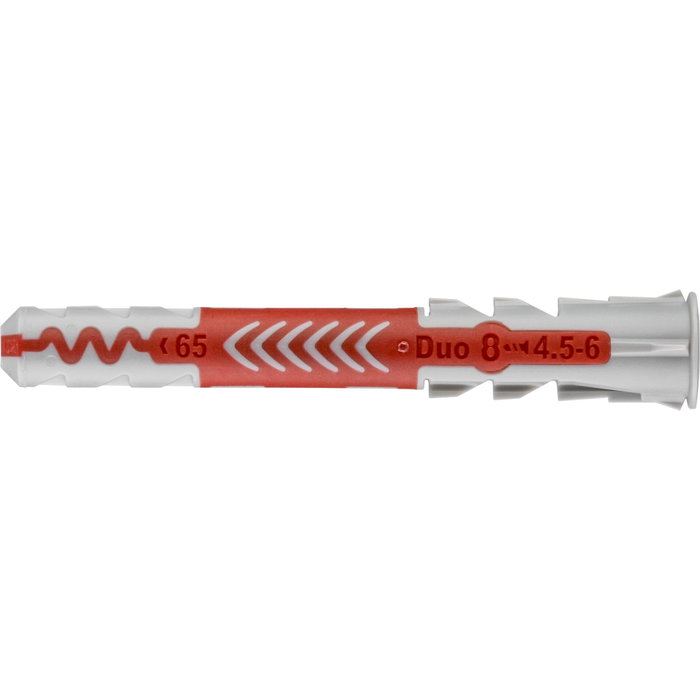Fischer DUOPOWER 8x65 mm, 50 unidades