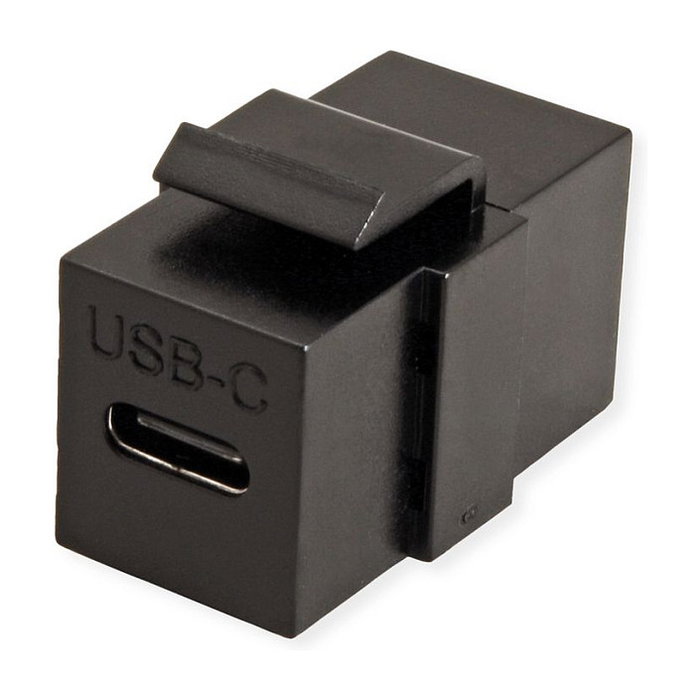 VALUE USB Typ C Keystone Modul negro VALUE USB Typ C Keystone Modul negro